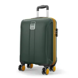 Safari Cabin Polycarbonate Spinner Thorium Neo 8 Wheels 55Cm Size Trolley Bag, Hard Case, 360º Wheeling Carry-On Luggage