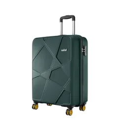 Safari Cabin Polypropylene Spinner Pentagon Pro 8 Wheels 55Cm Trolley Bag Hard Case, 360º Wheeling Carry-On Luggage