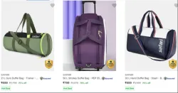 Safari Duffel Bags upto 79% Discount