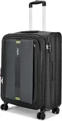 SAFARI GAMMA NEO 55 4W BLACK Expandable Cabin Suitcase 4 Wheels - 22 Inches