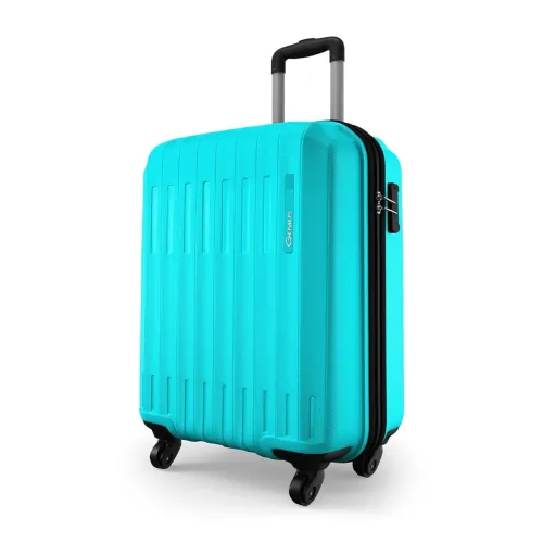 Image of Safari Genius Alley 55cm Cabin Trolley Bag - Scuba Blue