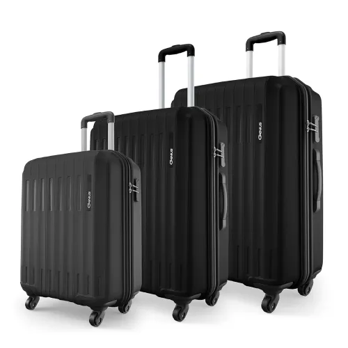 Image of Safari Genius Alley Set of 3 (Cabin + Medium + Large) Trolley Bags,