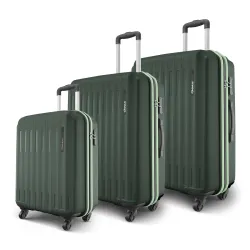 Safari Genius Alley Set of 3 Trolley Bags