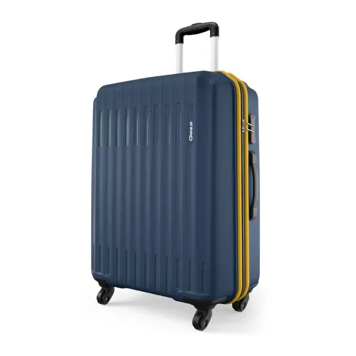 Image of Safari Genius Alley 75cm Large Size Check-in Trolley Bag Hard Case Polypropylene, 4 Spinner Wheels, 360 Degree Wheeling 