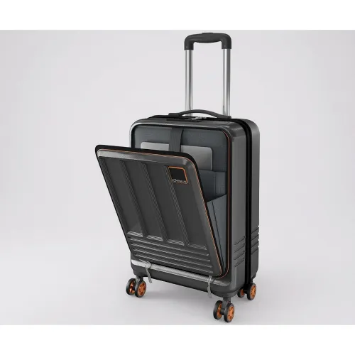 Image of Safari Genius Cabin Trolley Bag with Laptop Compartment