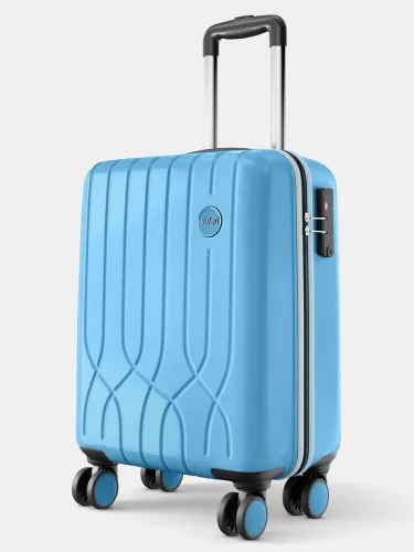 Image of SAFARI Small Cabin Suitcase (56 cm) 8 Wheels - Grandeur Neo 56 - Blue