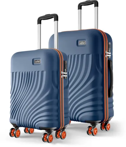 Image of SAFARI Hard Body Set of 2 Luggage 8 Wheels - KEPLAR 4W - Multicolor