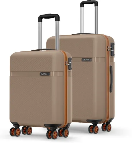 Image of SAFARI Hard Body Set of 2 Luggage 8 Wheels 