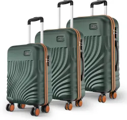 SAFARI  Hard Body Set of 3 Luggage 8 Wheels