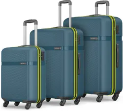 Safari  Hard Body Set of 3 Luggage 4 Wheels