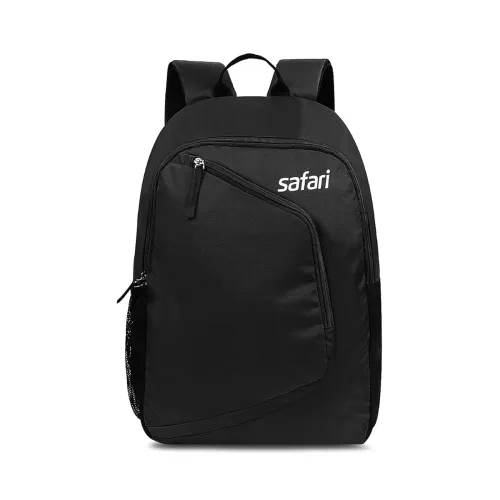 Image of Safari Hexa 21 Ltrs Water Resistant 3 Compartment Backpack - Black, S (HEXA19CBBLK)