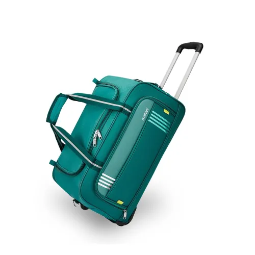 Image of Safari Imperia Trolley 3 Years Warranty Duffle Bag (58 Cm, Teal)