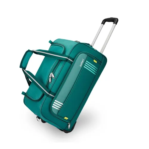 Image of Safari Imperia Trolley 3 Years Warranty Duffle Bag (66 Cm, Teal)