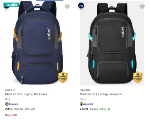 Image of SAFARI Laptop Bags at minimum 59% Discount