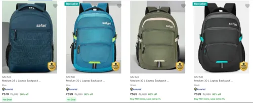 Image of Safari Laptop Bags upto 80% Discount