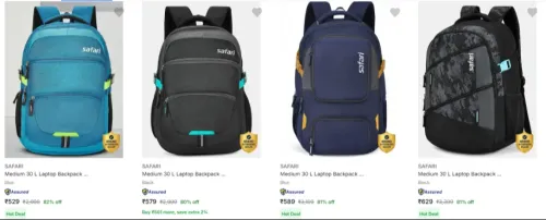 Image of Safari Laptop Bags upto 82% Discount