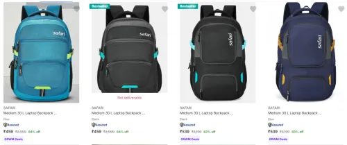 Image of Safari Laptop Bags Upto 84% Discount