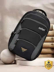 SAFARI Large 35 L Laptop Backpack Ashper Pro (Black)