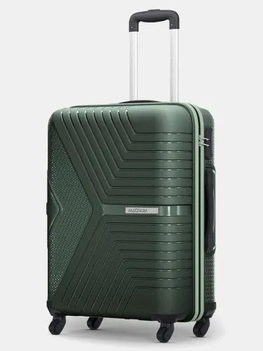 Image of Safari Magnum Zeno 66cm Medium Check-in Suitcase Green