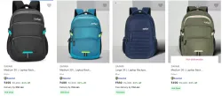 SAFARI  Medium 30 L Laptop Backpack  Starting Price @ ₹499