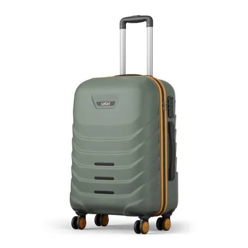 Image of Safari Medium Crescent 8 Wheels 66cm Check-in Trolley Bag Hard Case Polycarbonate 360 Degree Wheeling System Luggage,