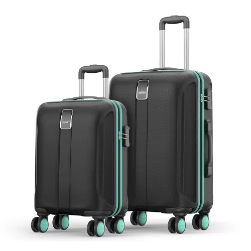 Image of Safari Medium Thorium Neo 8 Wheels 55 and 66 Cm Small and Trolley Bags Hard Case