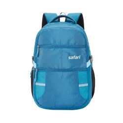 Safari Omega Spacious/Large 5 Compartment Laptop Backpack With Raincover, College Bag, 