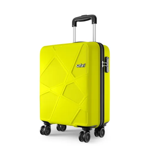 Image of Safari Pentagon Pro 8 Wheels 55Cm Cabin Trolley Bag Hard Case Polypropylene