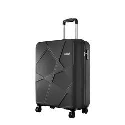 Safari Pentagon Pro 8 Wheels Cabin Trolley Bag Polypropylene Hard Case, 360º Wheeling Carry on Luggage for Men & Women, 