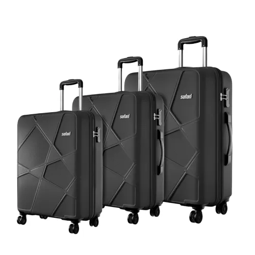 Image of Safari Pentagon Pro 8 Wheels Set of 3 Trolley Bags