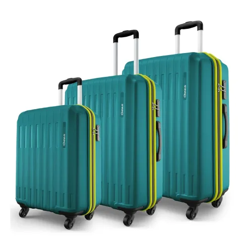 Image of Safari Polypropylene 360 Degree Genius Alley Luggage Set Of 3