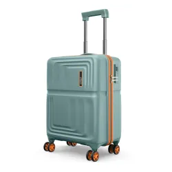 Safari Roma Hard Luggage Trolley Bag with 8 Wheels Cabin Size Carry on Suitcase