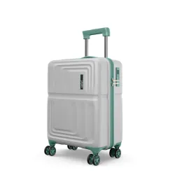 Safari Roma Hard Luggage Trolley Bag with 8 Wheels Large Size Check-in Suitcase