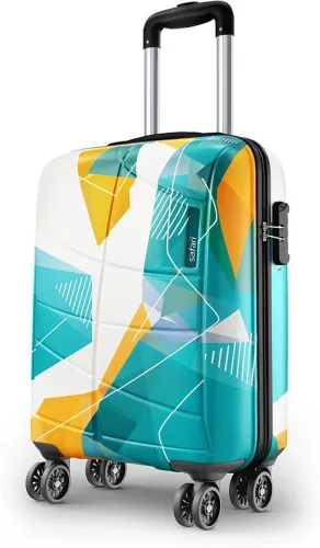 Image of SAFARI  Small Cabin Suitcase (55 cm) 4 Wheels - Luma Neo - Multicolor