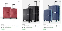 Safari Suitcases [Pack of 2] @ Starting ₹2659