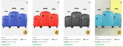 SAFARI Suitcases So3 Starting @ 3599