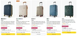 Safari Suitcases & Trolley Bags at minimum 85% Discount