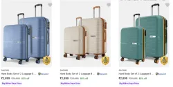 SAFARI Suitcases upto 86% Discount