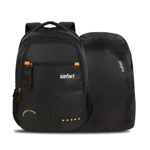 Image of Safari Swagpack 35 Ltrs Large Laptop Backpack With 3 Compartments and Raincover - Black (SWAGPACK19CBBLK)