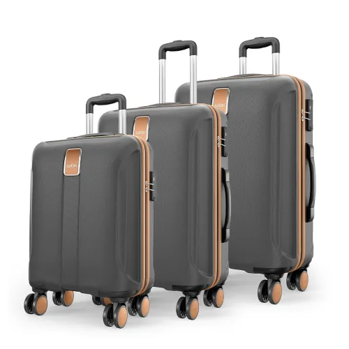 Image of Safari Thorium Royale 3 Pc Trolley Bag Set