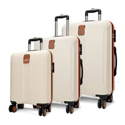Safari Thorium Royale 8 Wheels Set of 3 Trolley Bags