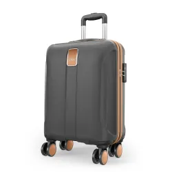 Safari Thorium Royale 8 Wheels Spinner 55cm Cabin Trolley Bag Hard Case Carry-on Polycarbonate Luggage, TSA Lock, Wet Pouch Organized Interior, Suitcase for Travel, Trolley Bags for Travel,....
