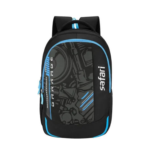 Image of Safari Torque 37L Casual Printed Backpack, 3 compartments, bottle holder, Front pocket, school bag for boys and girls, c