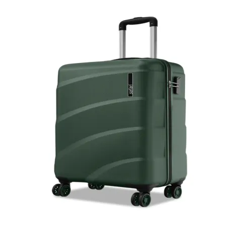 Image of Safari Zuno Textured Hard-Sided Cabin Trolley Bag