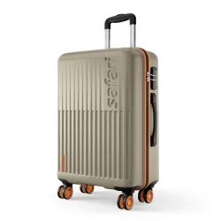 Safari Astra Neo 76cm Large Hard-Sided Check-In Trolley Bag, Champagne