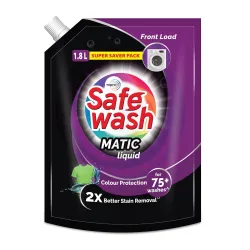 Safewash Front Load Matic Premium Liquid Detergent 1.8L