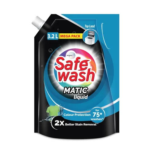 Image of Safewash Top Load Matic Premium Liquid Detergent 3.2L