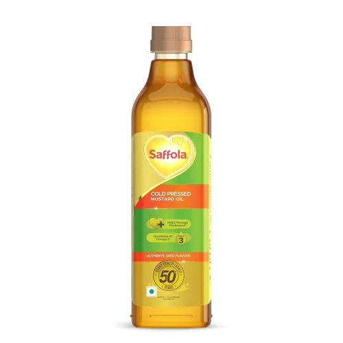 Image of Saffola Cold Pressed Mustard Oil 1L