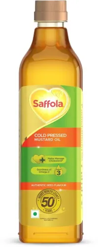 Image of Saffola Cold Pressed Mustard Oil (1 L)