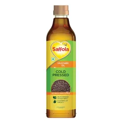 Saffola Cold Pressed Mustard Oil 1L